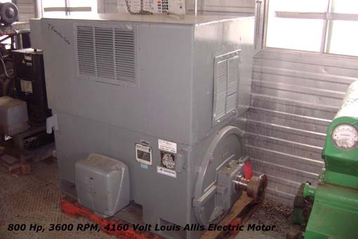 800HP Louis Allis motor