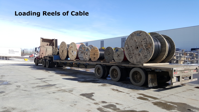 Reels of Electrical Cable