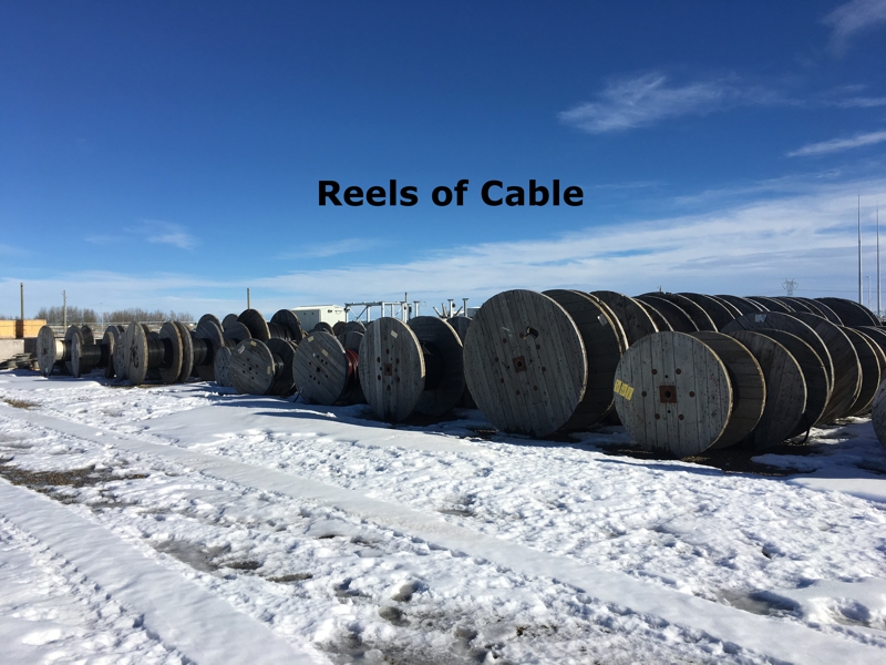 Reels of Electrical Cable