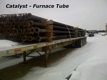 Catalyst furnace tube